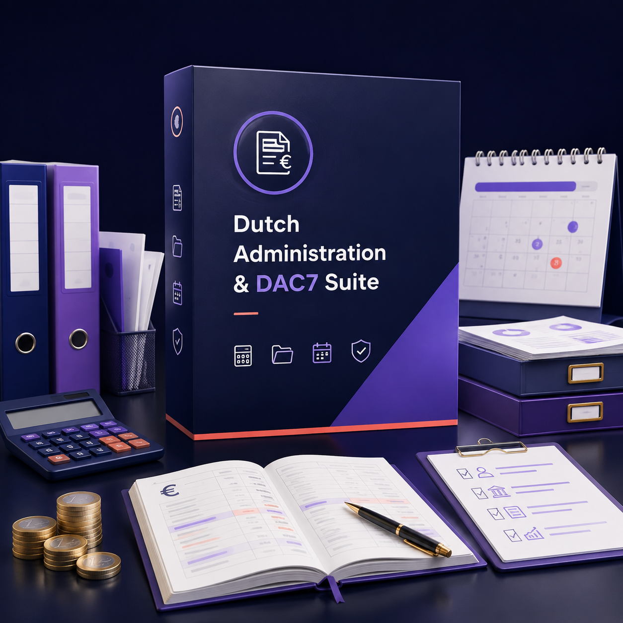 Vinted Dutch Administration & DAC7 Suite – Reseller Record-Keeping Toolkit premium digital toolkit