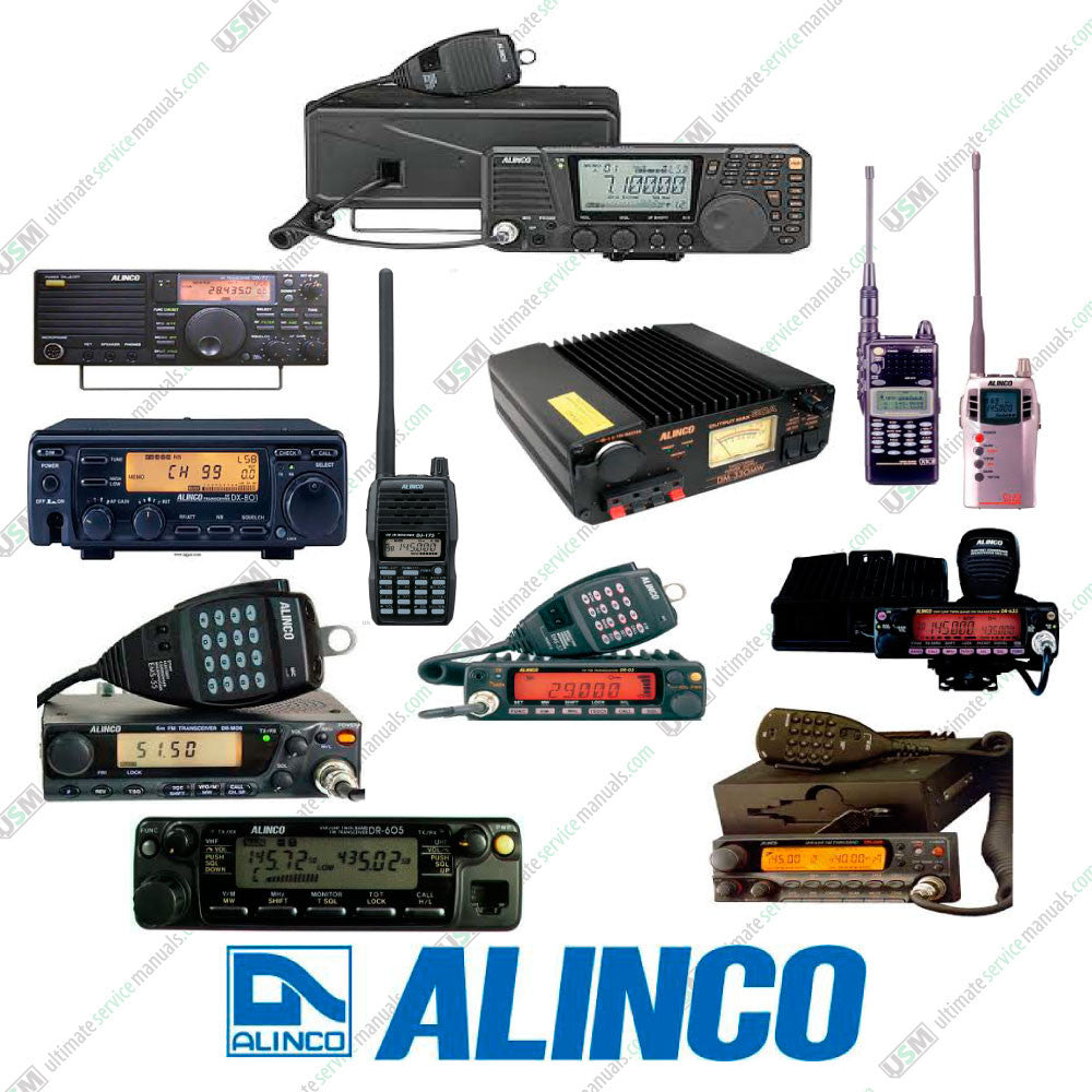 Alinco Ultimate Instruction & Service Repair Manuals