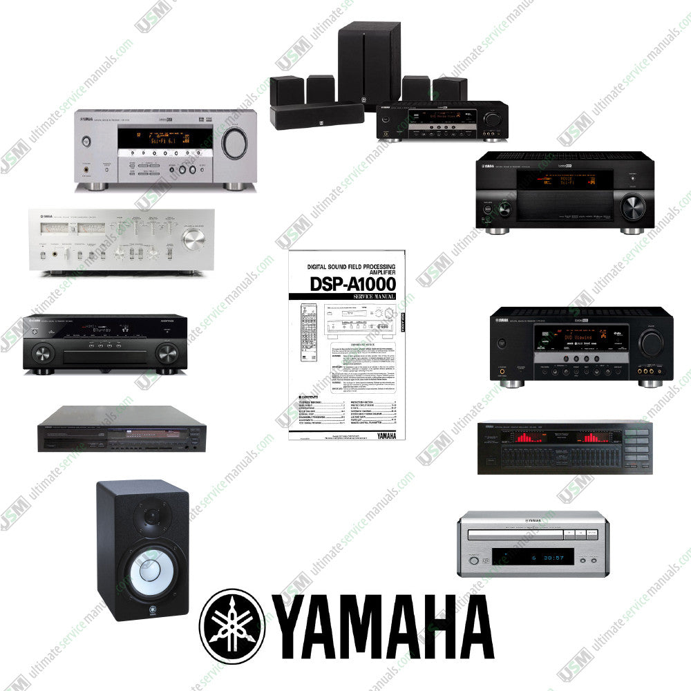 Yamaha Ultimate Customer Audio/Video repair service manuals 1050 manuals part3
