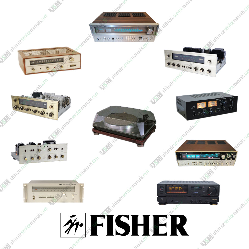 Fisher Audio Ultimate Repair Schematics & Service Manuals 720 PDF