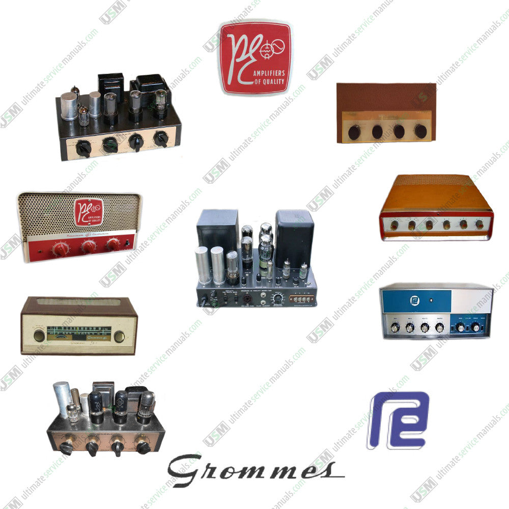 Grommes - Precision Electronics Ultimate Repair, Service manuals & Schematics