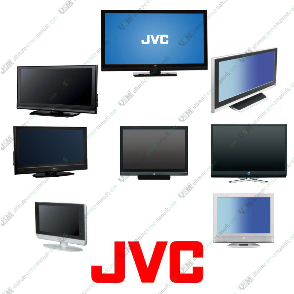 JVC Ultimate TV LCD PLASMA LED repair service manuals