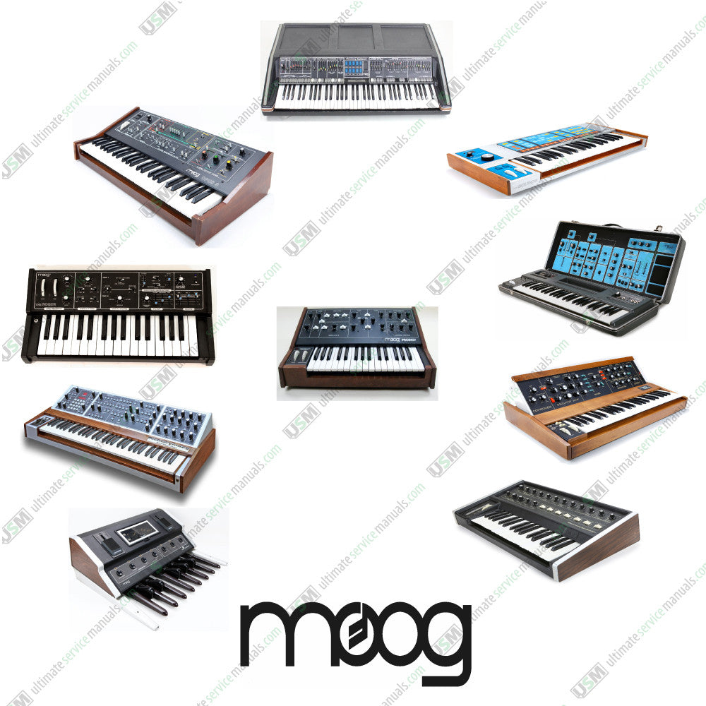 Moog Ultimate owners, repair, service manuals & schematics