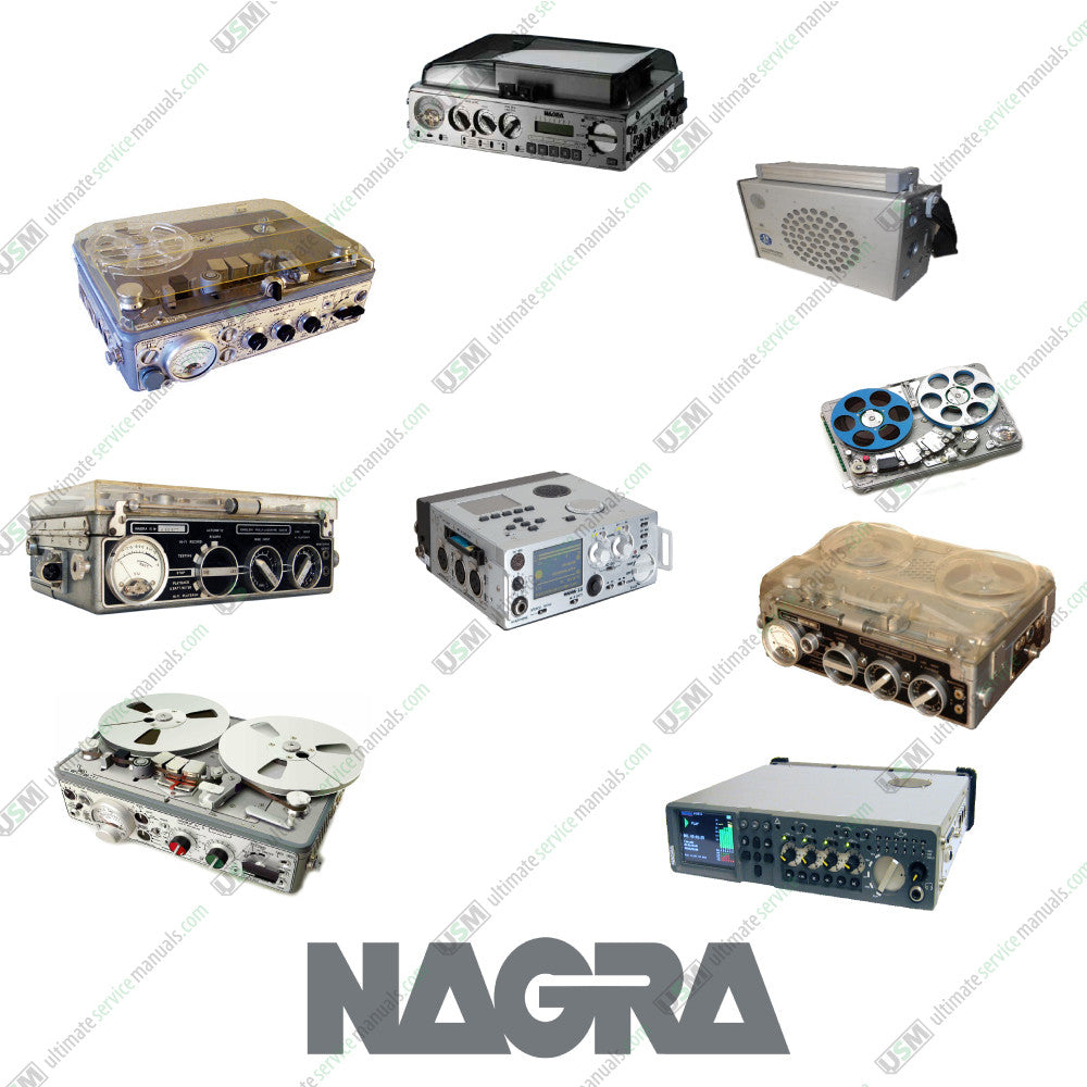 NAGRA Ultimate owners & repair service schematics manuals