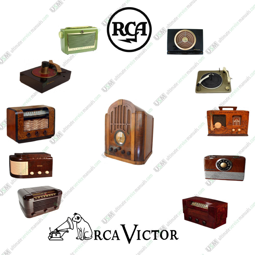 RCA & RCA Victor Ultimate Radios repair service manuals & Schematics