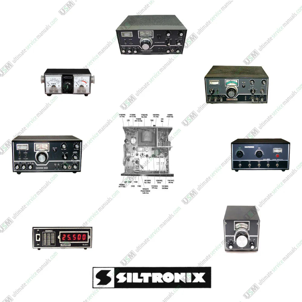 Siltronix Ultimate Ham Radio Operation, Repair Service Manuals & Schematics