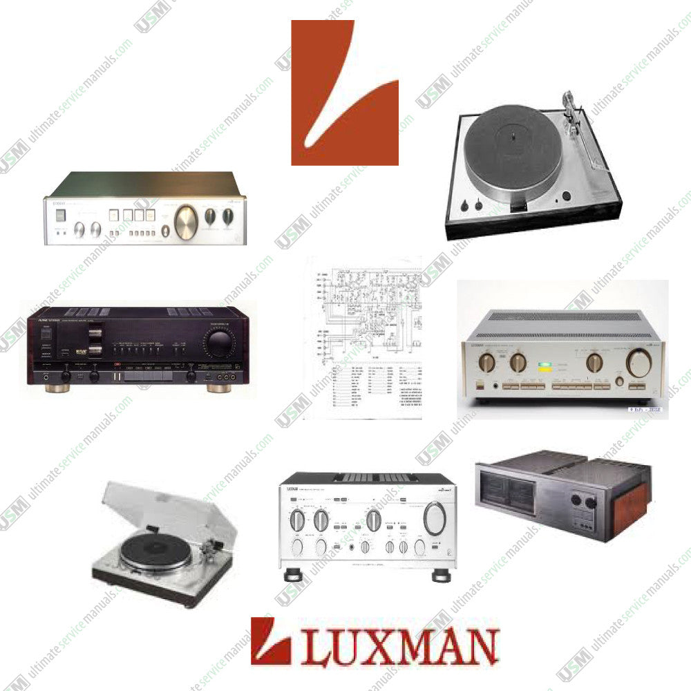 LUXMAN Ultimate repair schematics & service manuals INSTANT E DELIVERY