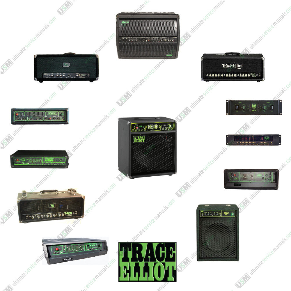 Trace Elliot Ultimate Repair, Service manuals & Schematics