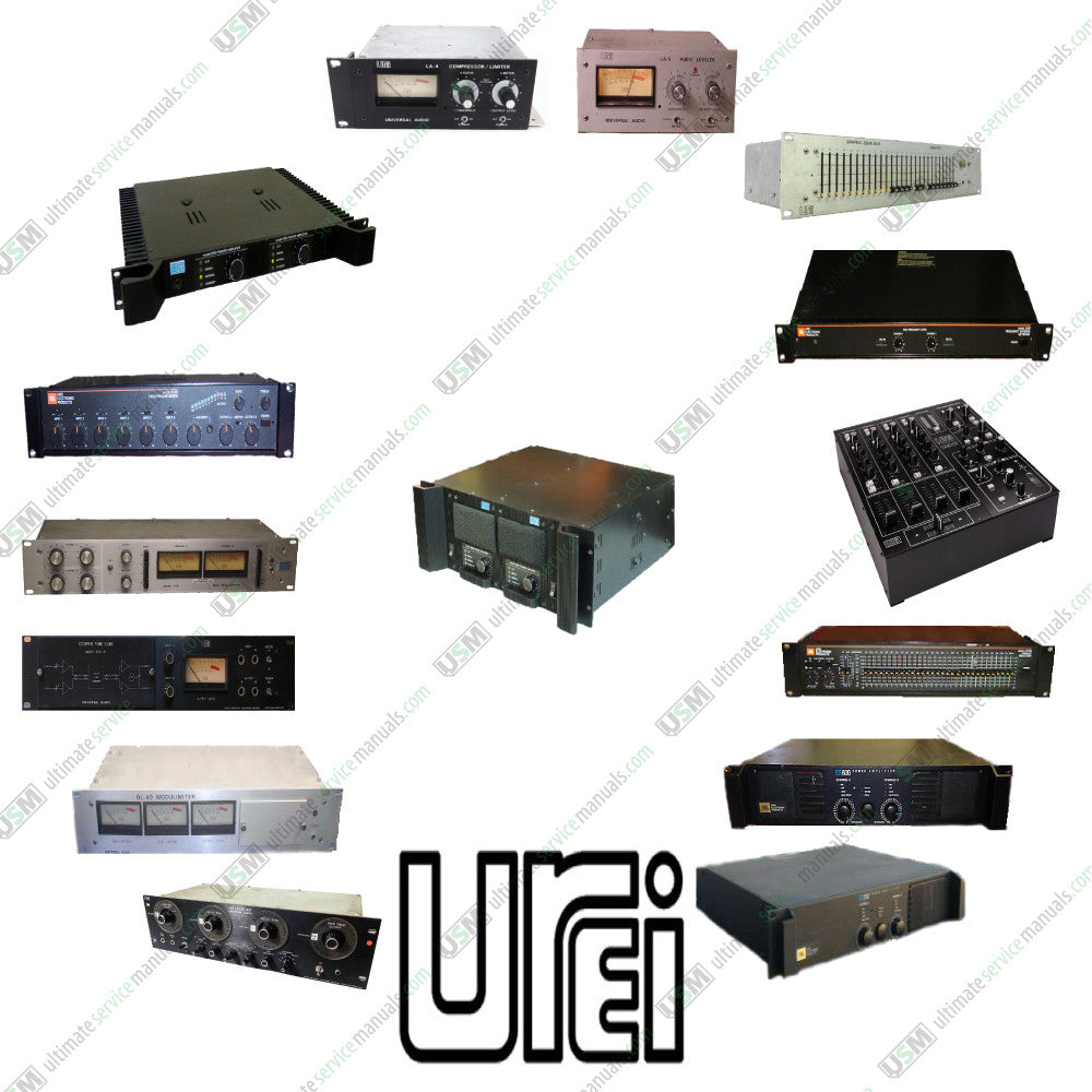 UREI Ultimate owners & repair service manuals