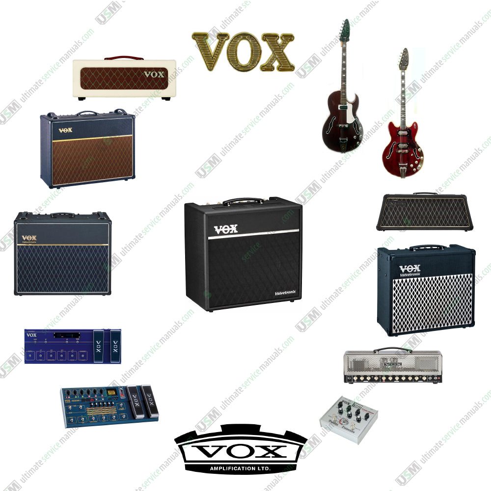 VOX Ultimate Operation, Repair, Service manuals & Schematics