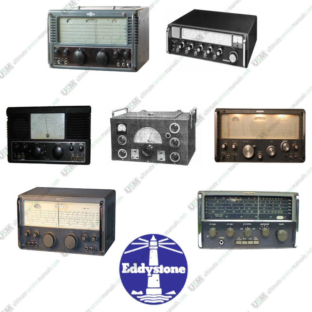 Eddystone Ultimate Ham Radio Operation Repair Service Manuals 325 e delivery