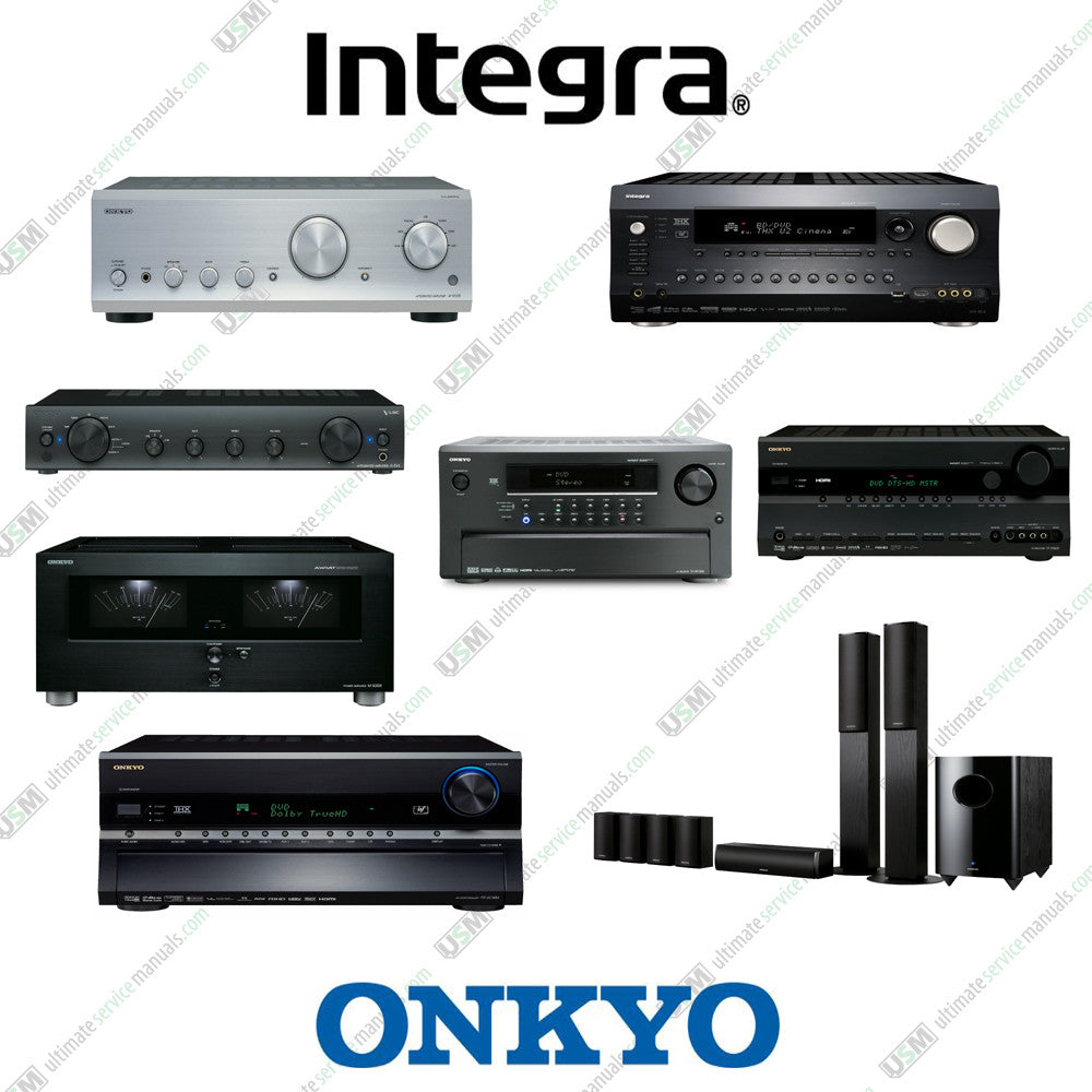 ONKYO & INTEGRA Ultimate repair schematics & service manuals