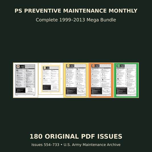 PS Preventive Maintenance Monthly 1999 to 2013 180 PDF mega bundle