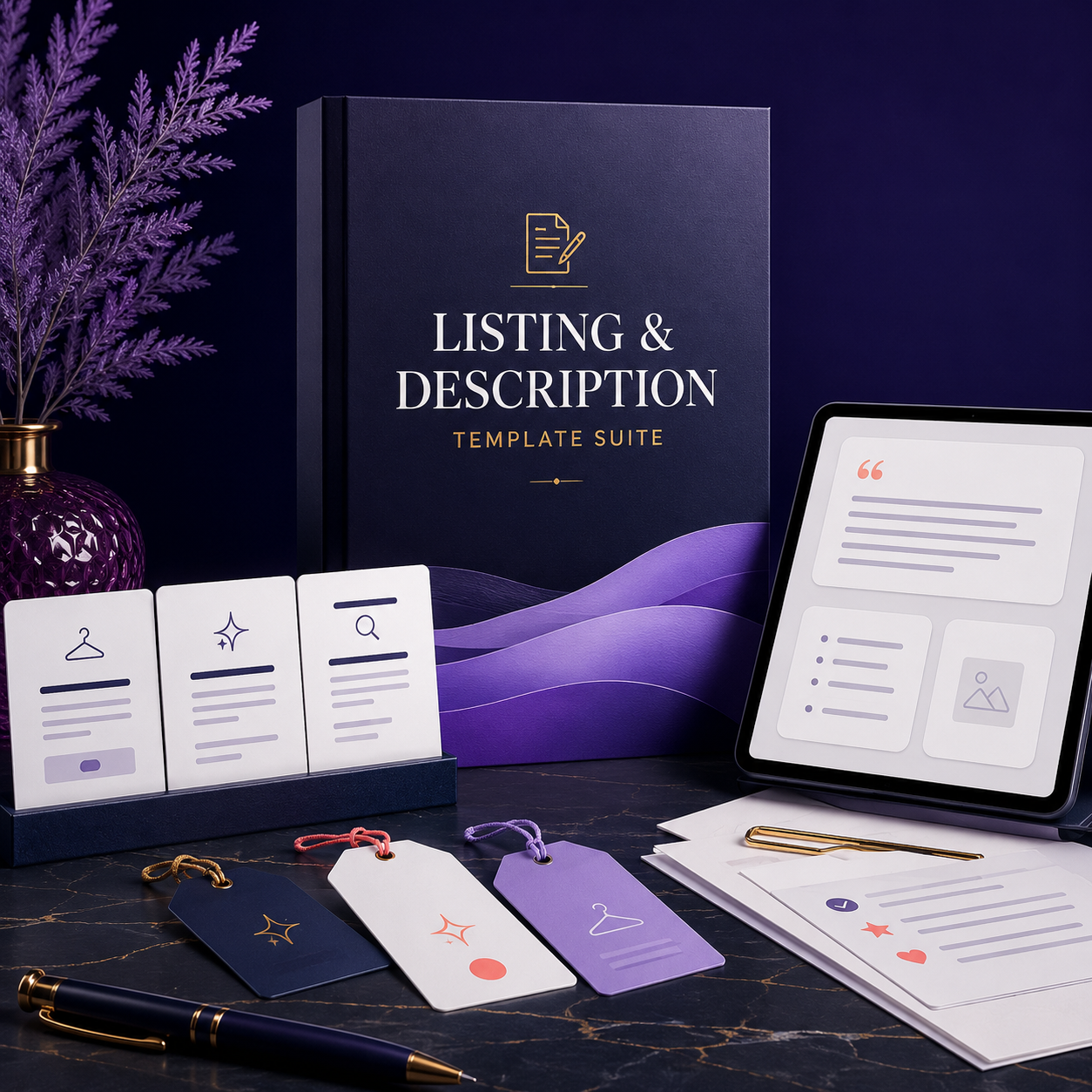 Vinted Listing & Description Template Suite – Professional Reseller Copy System premium digital toolkit