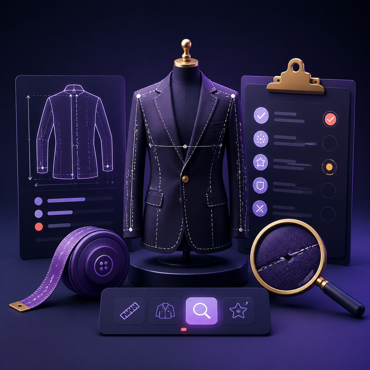 Vinted Measurement & Condition Suite – Clothing Inspection Toolkit premium digital toolkit