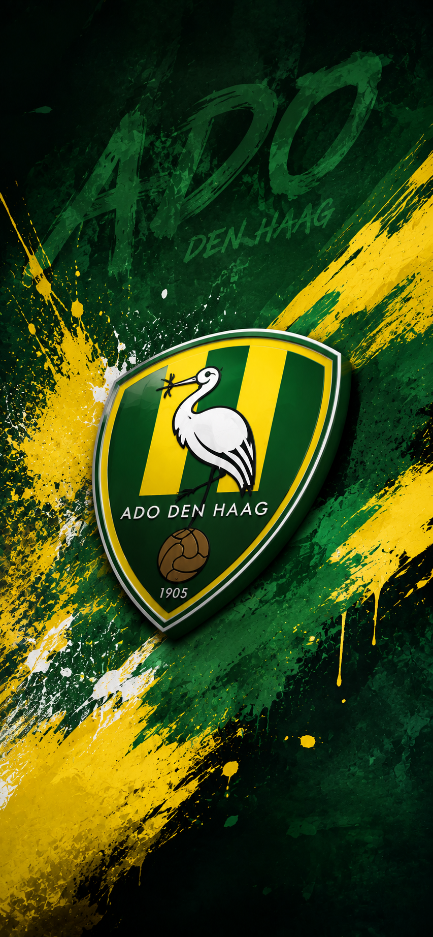 ADO Den Haag Phone Wallpapers – 15 Digital Football Wallpapers for Smartphone | Instant Download