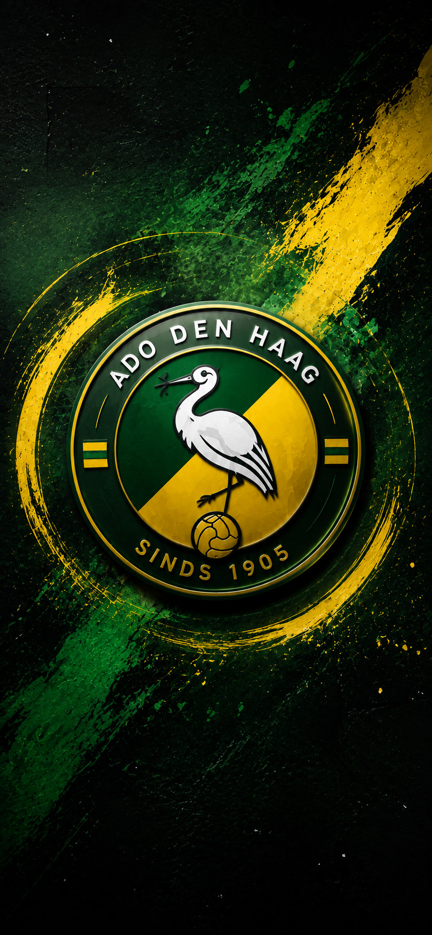 ADO Den Haag Phone Wallpapers – 15 Digital Football Wallpapers for Smartphone | Instant Download