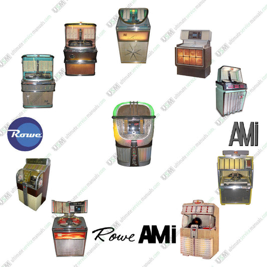 AMI - Rowe Jukebox Ultimate repair service manuals e-delivery