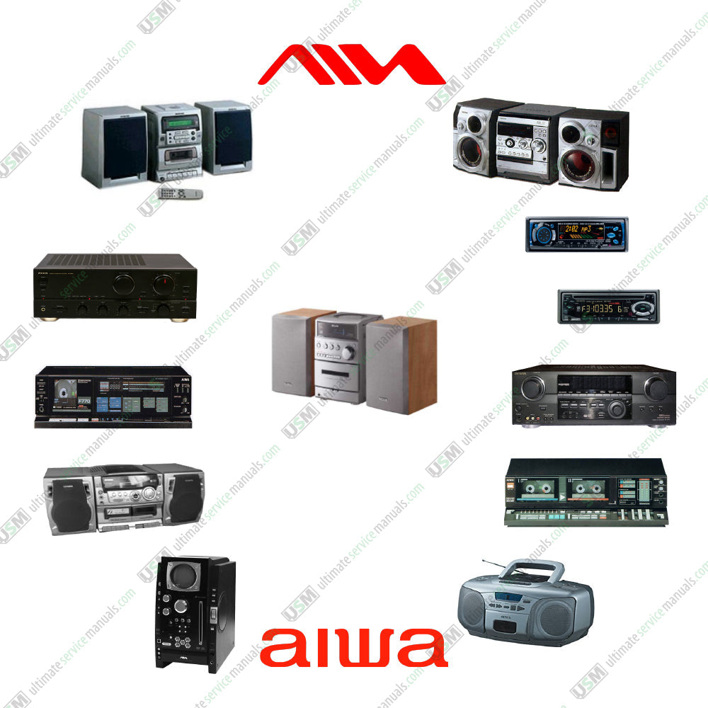 AIWA Audio Ultimate Repair Schematics & Service Manuals 1090 PDF