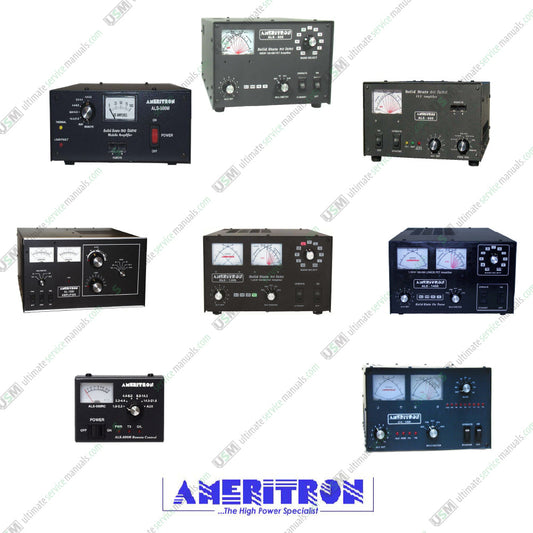 Ameritron Ultimate Operation & Service Repair Manuals Schematics Collection instant e delivery