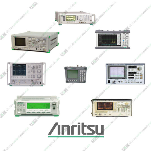 Anritsu & Wiltron Ultimate repair, service, maintenance & owner manuals