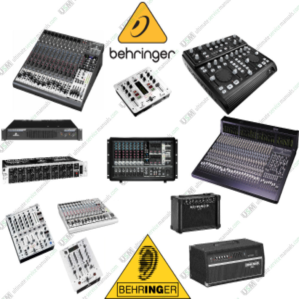 BEHRINGER repair schematics (not service manual)
