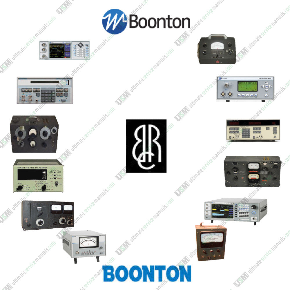 Boonton Ultimate repair, service, maintenance & owner manuals
