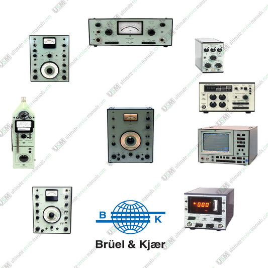 Bruel & Kjaer Ultimate Repair, Service, Instructions & Applications manual