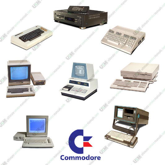 Commodore Computers Ultimate Owners & repair service manuals