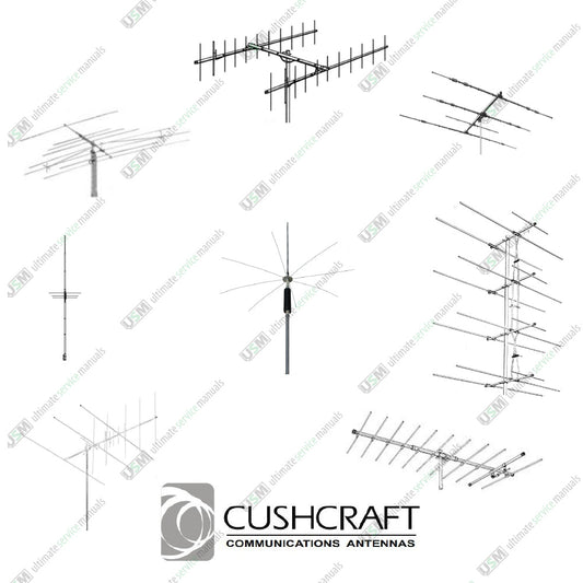 Cushcraft Antennas Ultimate Assembly & Installation manuals Collection