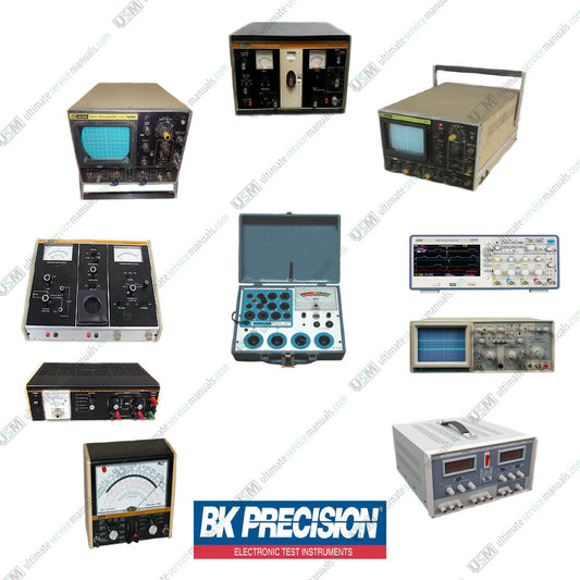 BK PRECISION Ultimate repair, service, maintenance & owner manuals e delivery