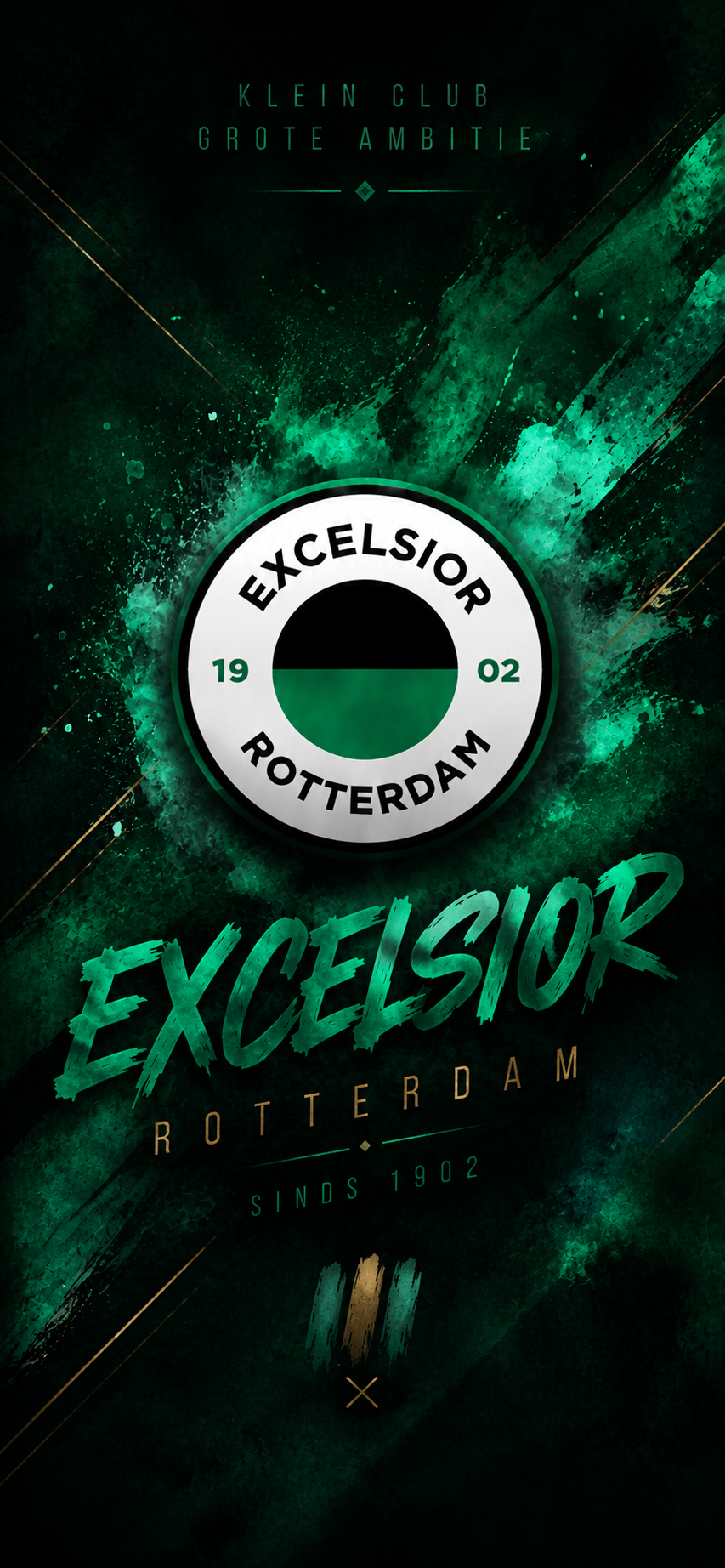 Excelsior Rotterdam Phone Wallpapers – 15 Digital Football Wallpapers for Smartphone | Instant Download
