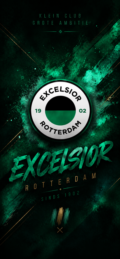 Excelsior Rotterdam digital football phone wallpaper preview 2
