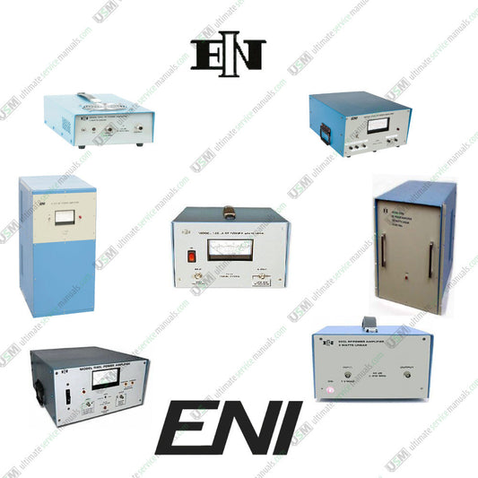 ENI Ultimate repair, service, maintenance & owner manuals