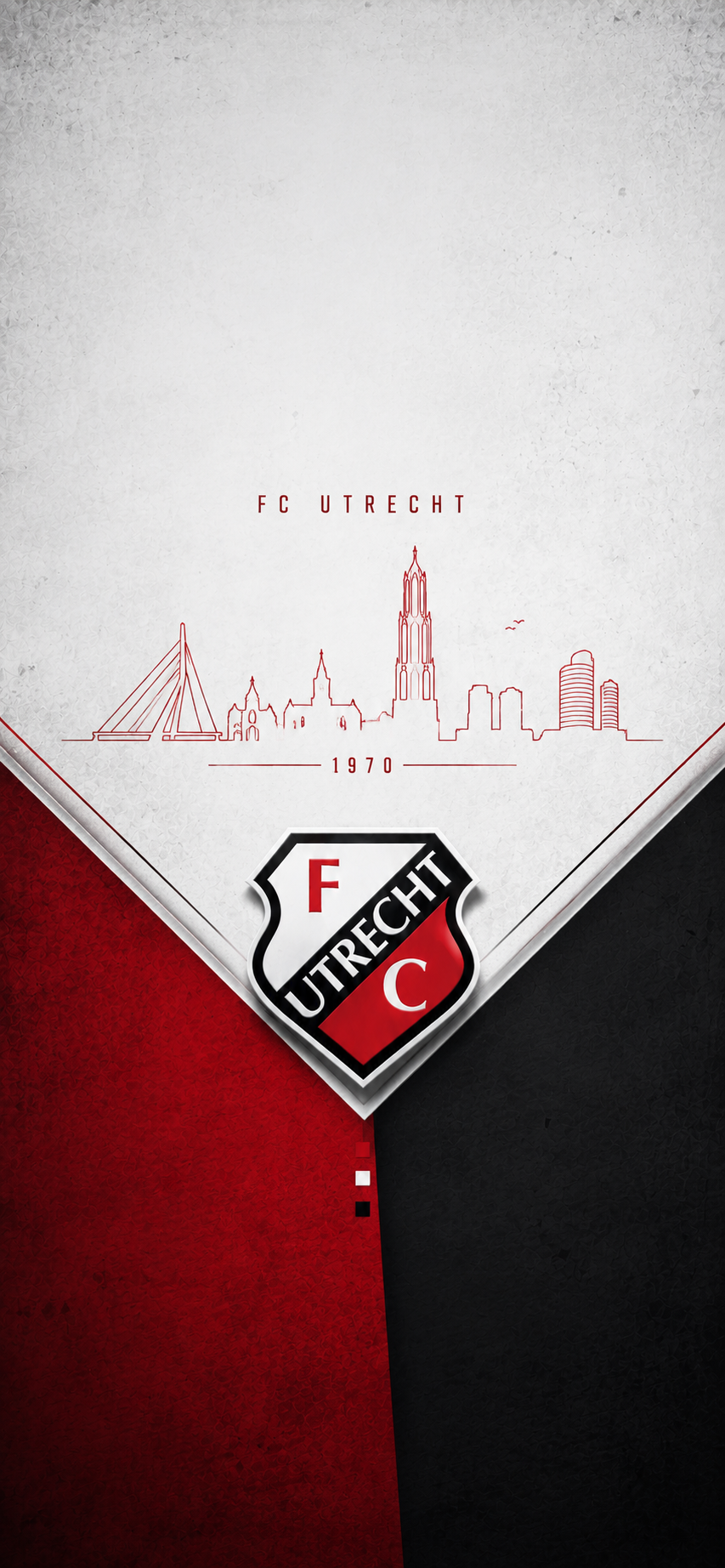 FC Utrecht Phone Wallpapers – 14 Digital Football Wallpapers for Smartphone | Instant Download