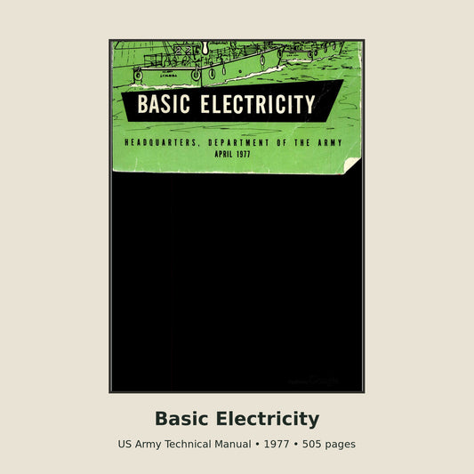 FM 55-506-1 Basic Electricity – 505-Page PDF Manual