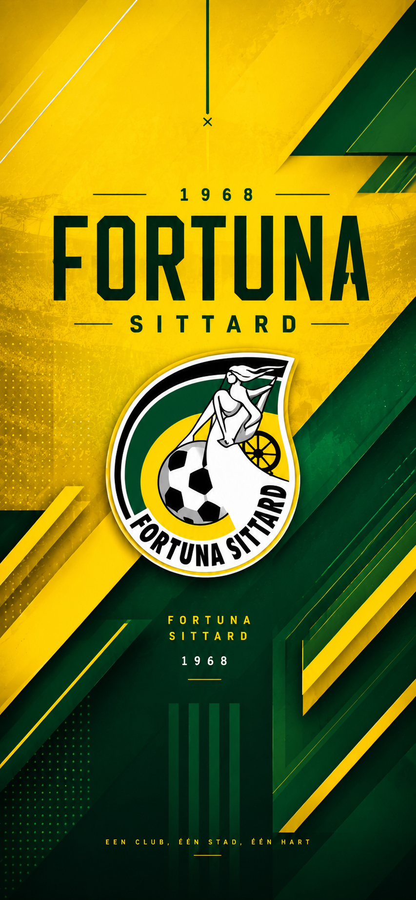 Fortuna Sittard Phone Wallpapers – 15 Digital Football Wallpapers for Smartphone | Instant Download