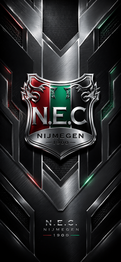 N.E.C. Nijmegen digital football phone wallpaper preview 3