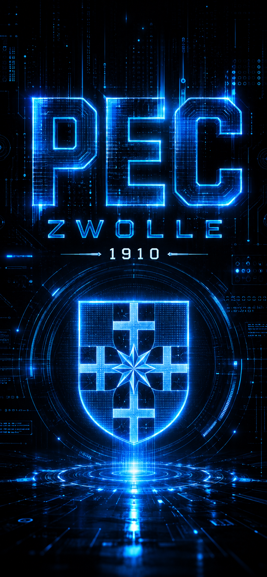 PEC Zwolle Phone Wallpapers – 15 Digital Football Wallpapers for Smartphone | Instant Download