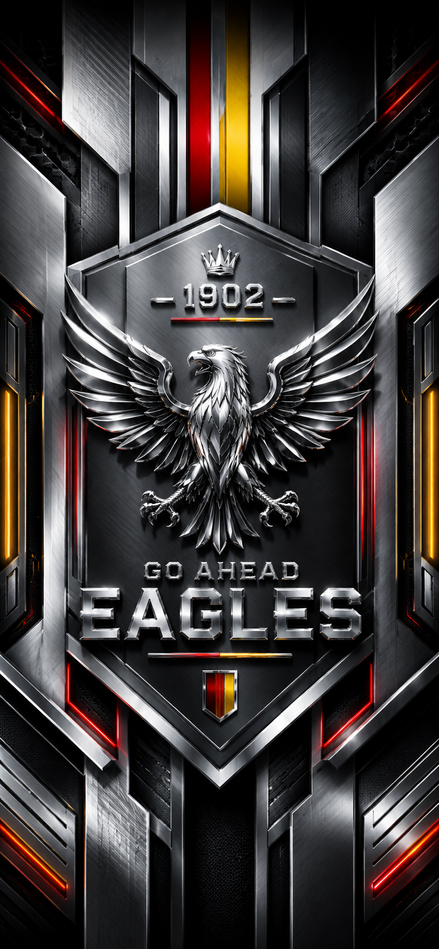 Go Ahead Eagles Phone Wallpapers – 14 Digital Football Wallpapers for Smartphone | Instant Download