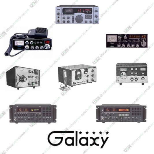Galaxy Ultimate Radio Operation Repair Service Manuals & Schematics