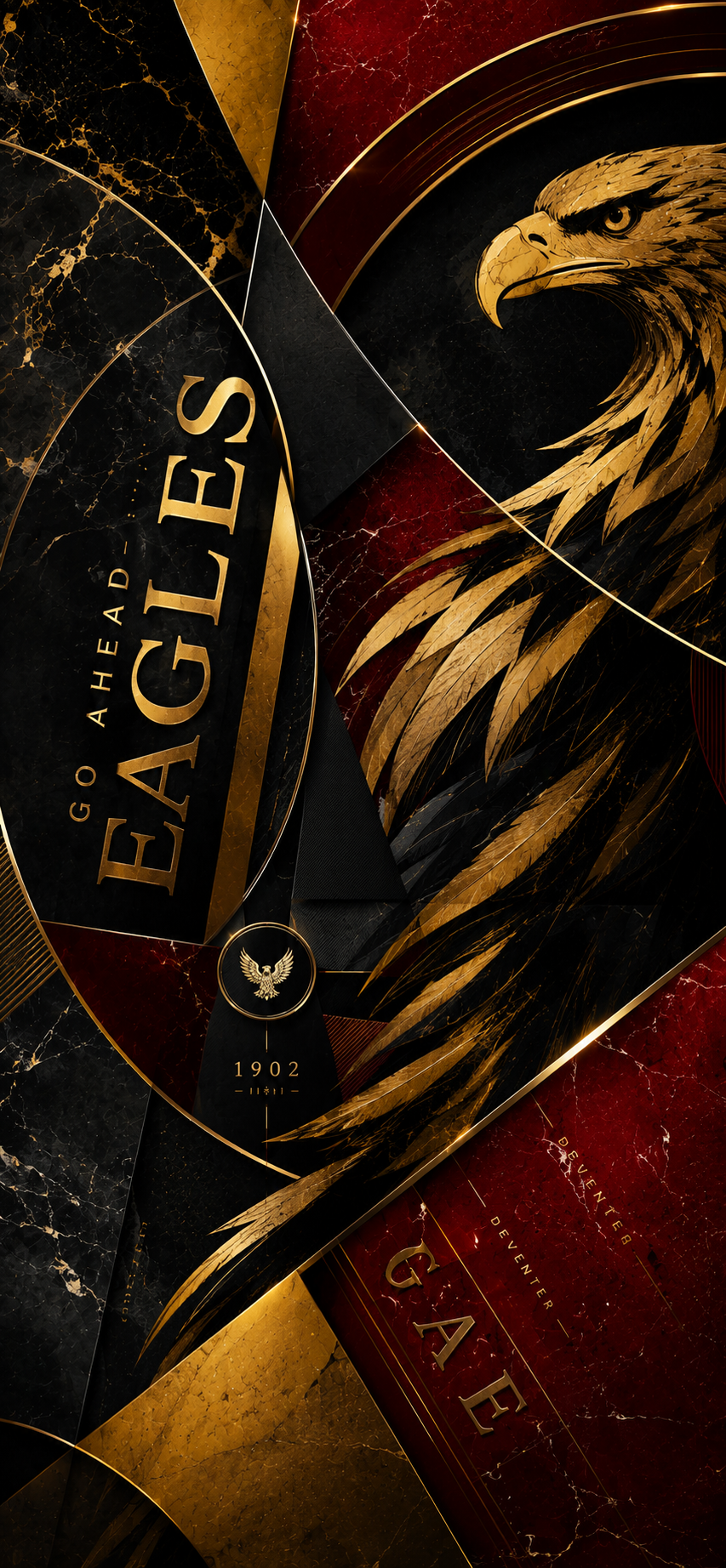 Go Ahead Eagles Phone Wallpapers – 14 Digital Football Wallpapers for Smartphone | Instant Download