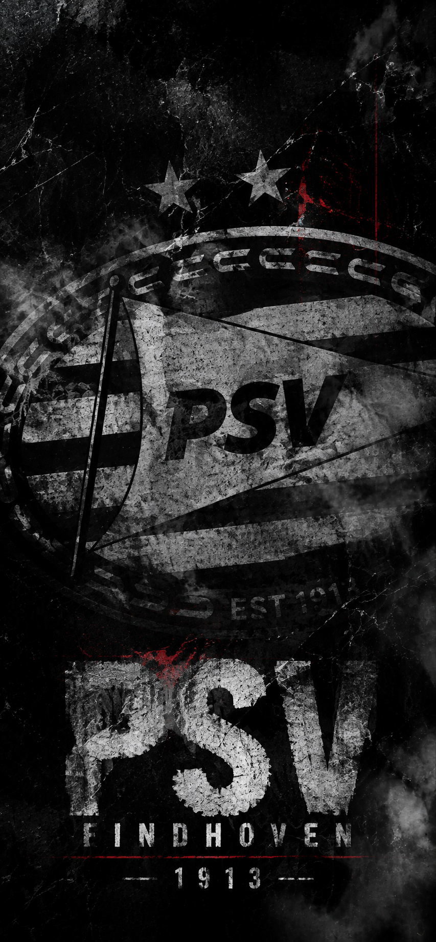 PSV Eindhoven Phone Wallpapers – 15 Digital Football Wallpapers for Smartphone | Instant Download