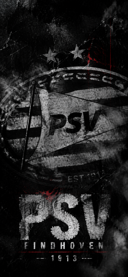 PSV Eindhoven digital football phone wallpaper preview 3