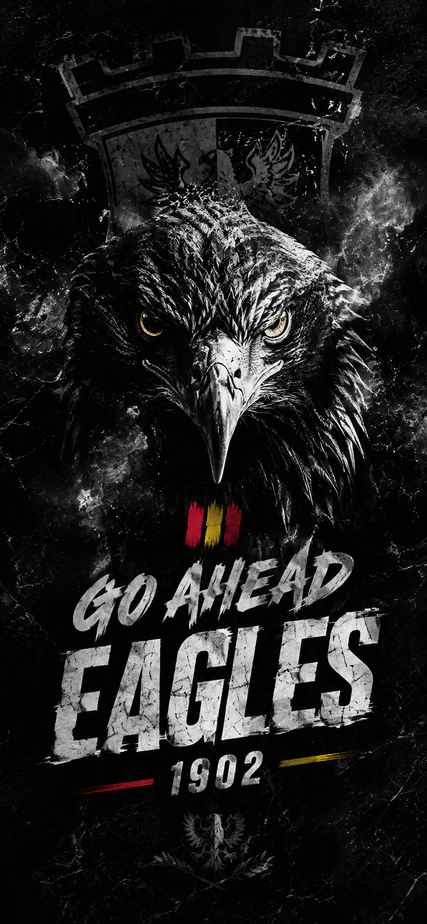 Go Ahead Eagles Phone Wallpapers – 14 Digital Football Wallpapers for Smartphone | Instant Download