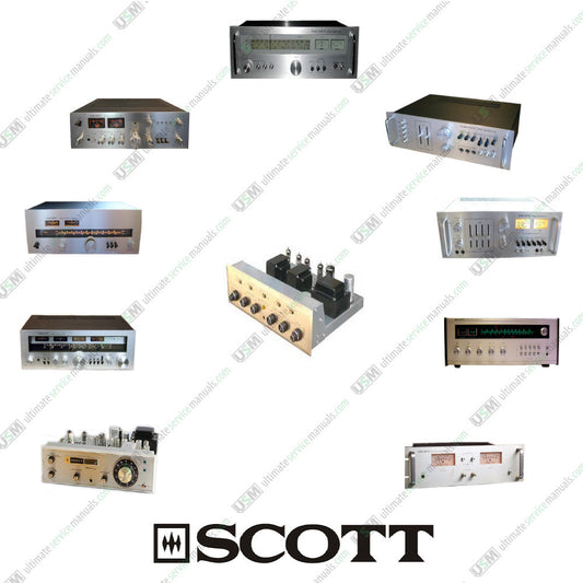 H.H. SCOTT Ultimate Operation Repair Service Manuals & Schematics