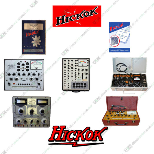 HICKOK Ultimate repair, service, maintenance & owner manuals