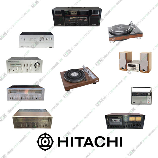 Hitachi Audio Ultimate Operation, Repair, Service Manuals & Schematics