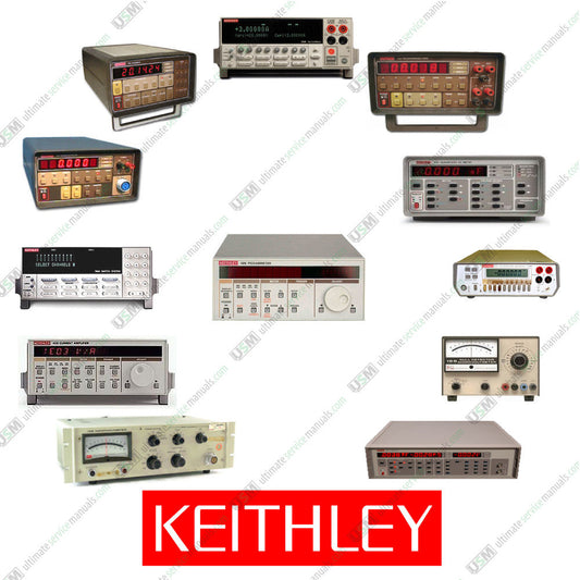 KEITHLEY Ultimate repair, service, maintenance & owner manuals fast e delivery