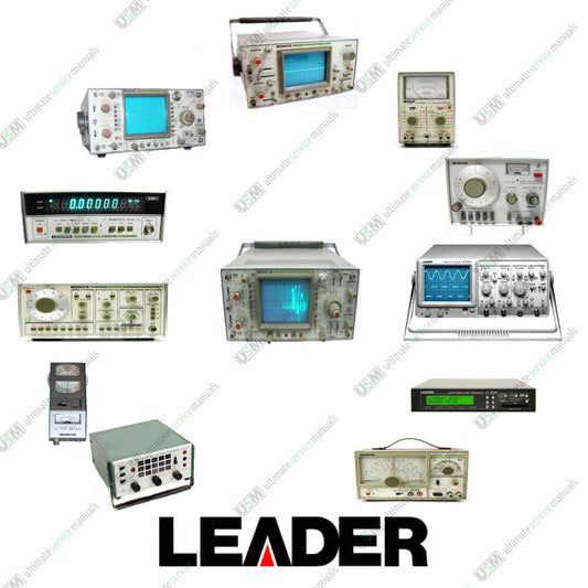 LEADER Ultimate repair, service, maintenance & owner manuals fast e delivery